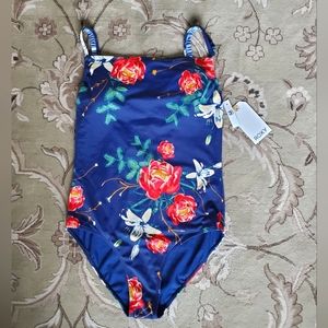 NWT Roxy Love and Karma One-Piece Bathing Suit - L